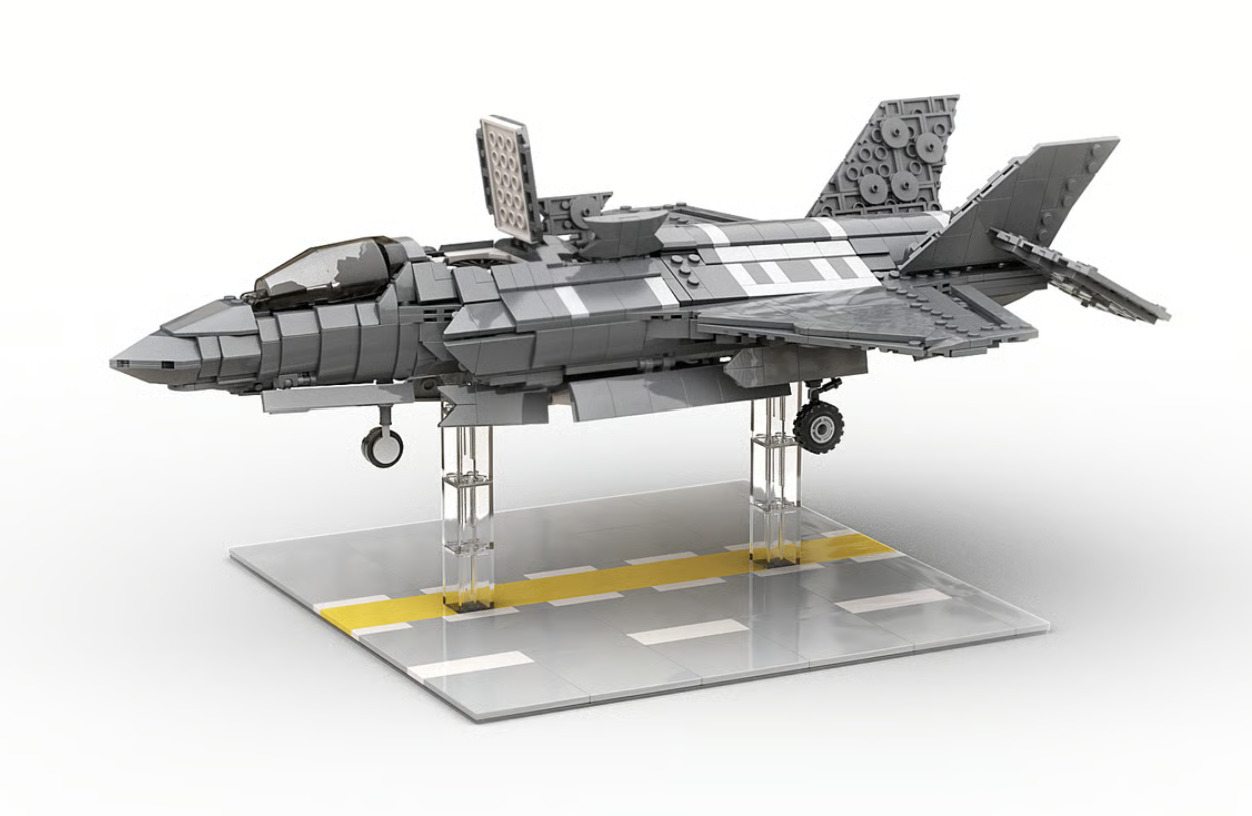 F-35B Fighter Jet brick model set